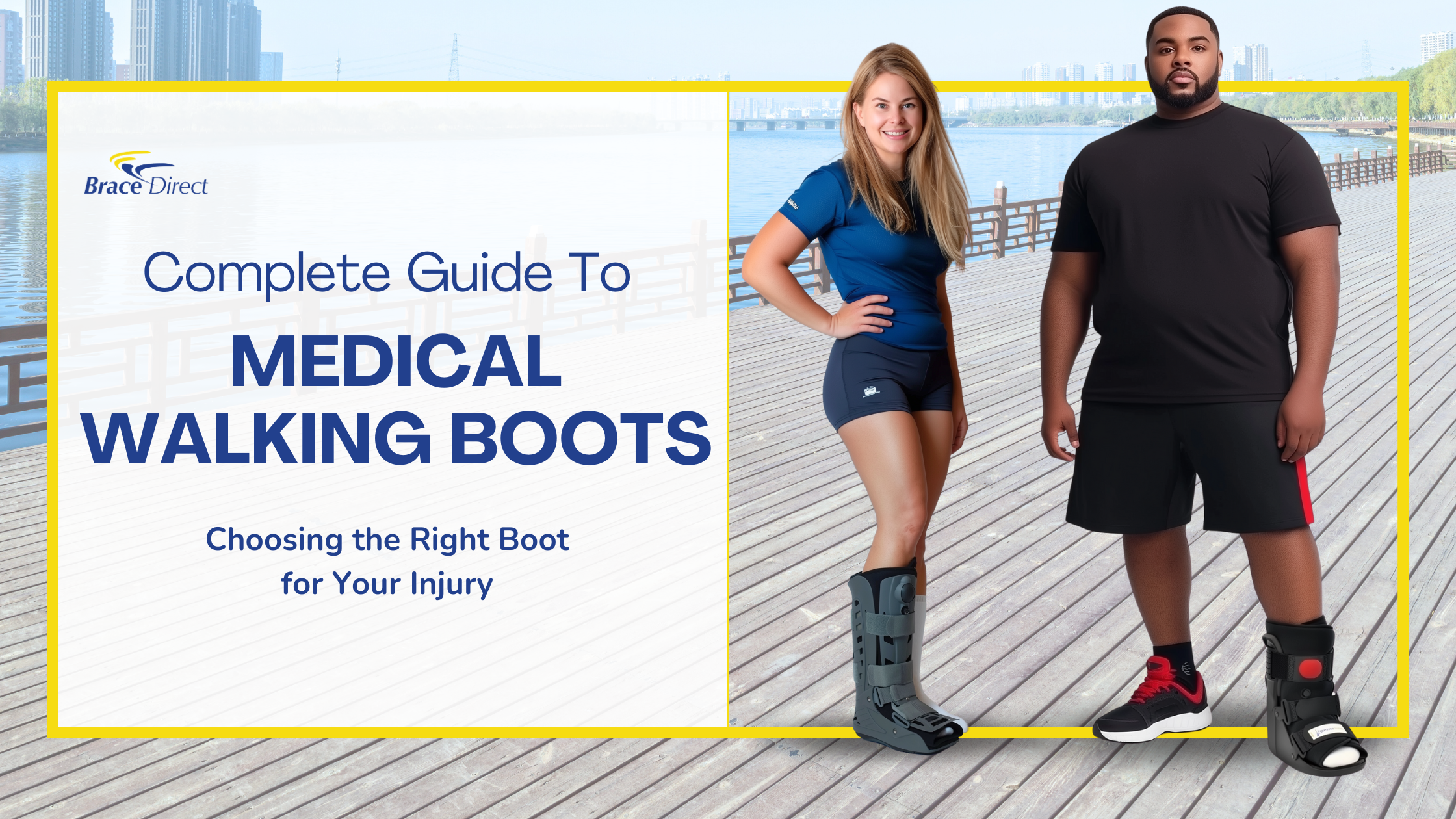 Complete Guide to Medical Walking Boots: Choosing the Right CAM Boot for Your Injury