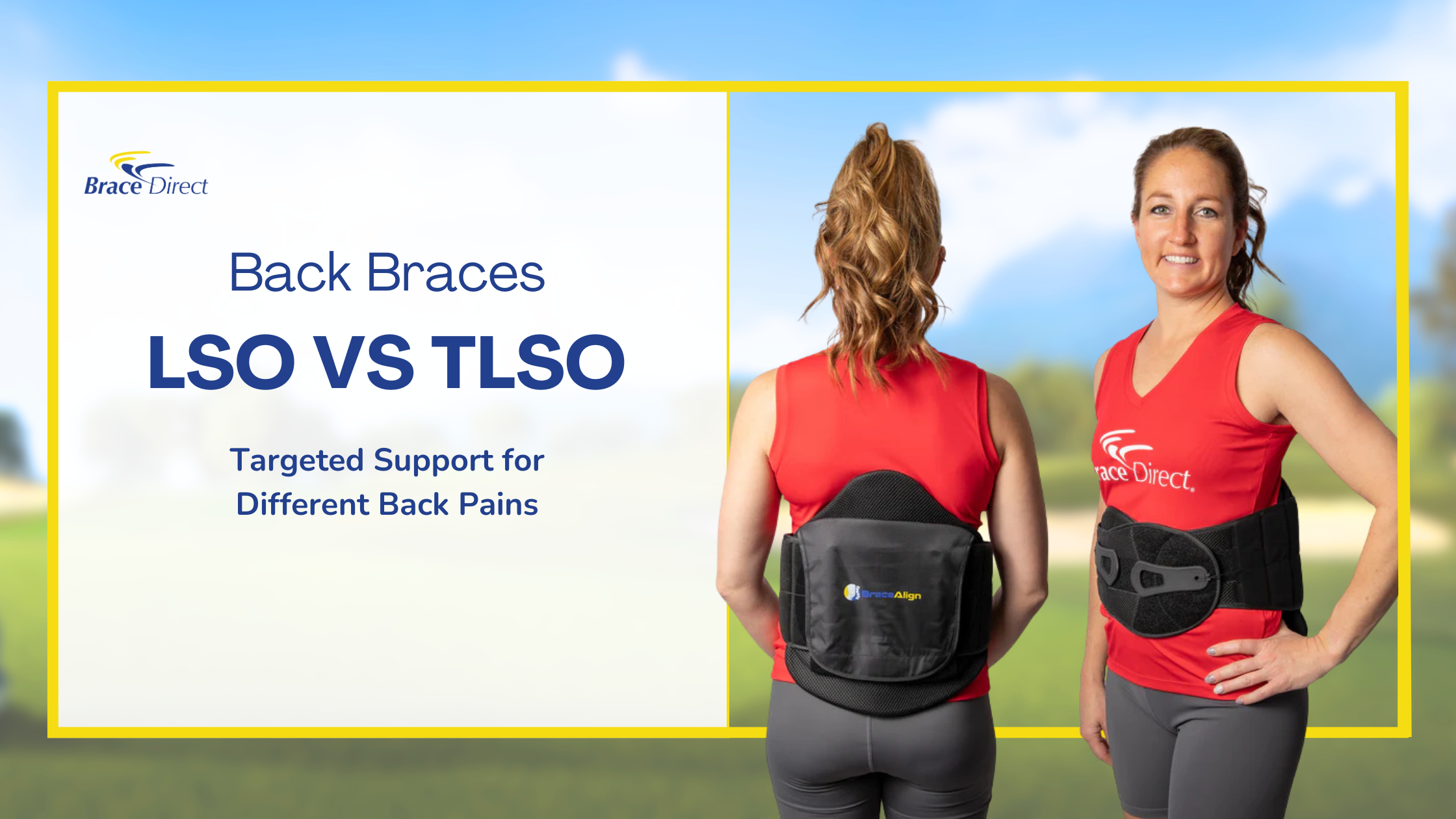 Back Braces: LSO vs TLSO - Targeted Support for Different Back Pains