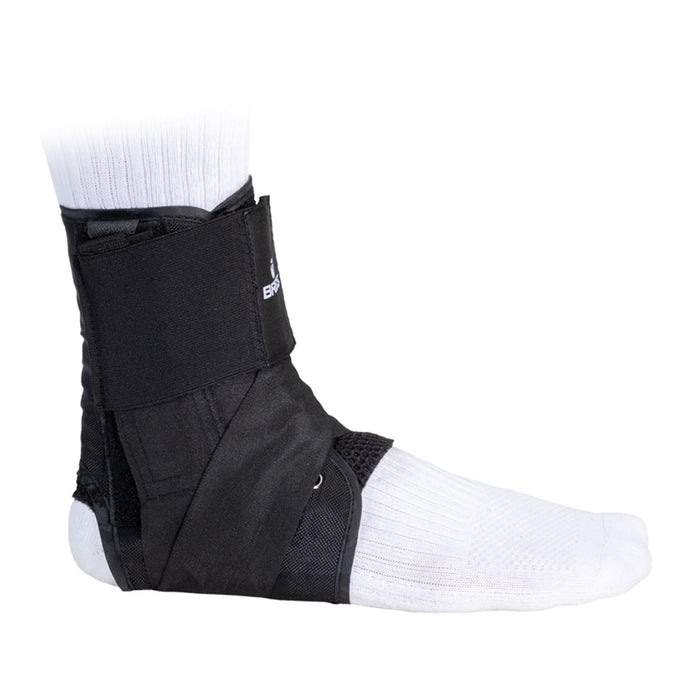 Breg Reinforced Lace-Up Ankle Brace with Stays - Maximum Support for Active Recovery | L1902