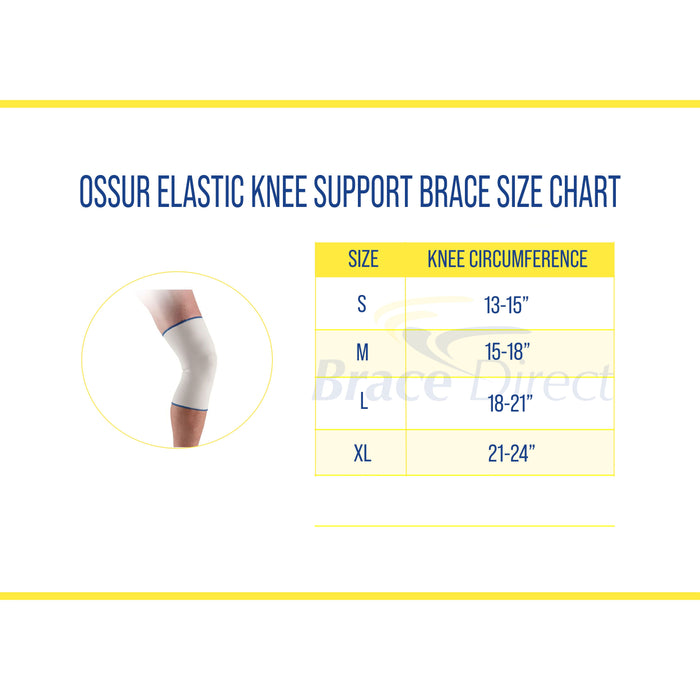 Ossur Elastic Knee Support | Comfortable Compression Brace for Knee Pain
