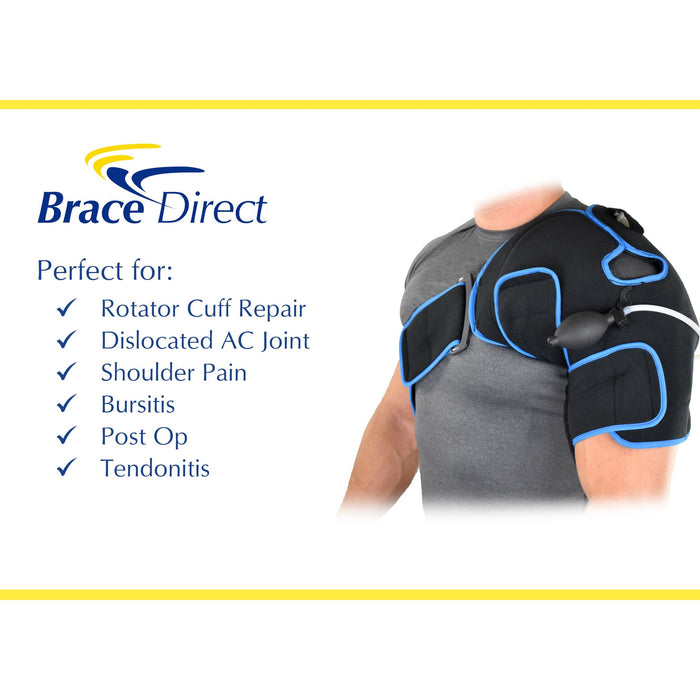 Brace Direct Cryotherapy Air Pump Shoulder Wrap