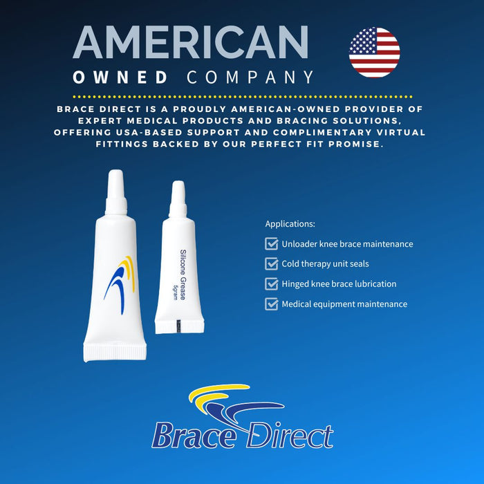 Brace Direct Silicone Grease Lubricant for Unloader Knee Braces