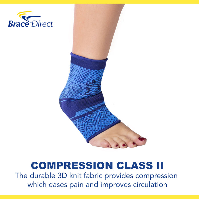 Brace Direct Sport Ankle Compression Sleeve - Athletic Support for Performance & Recovery
