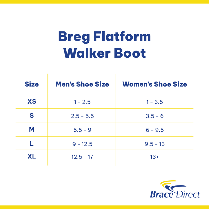 Breg Flatform Walker Boot - Medical Walking Boot for Recovery Support