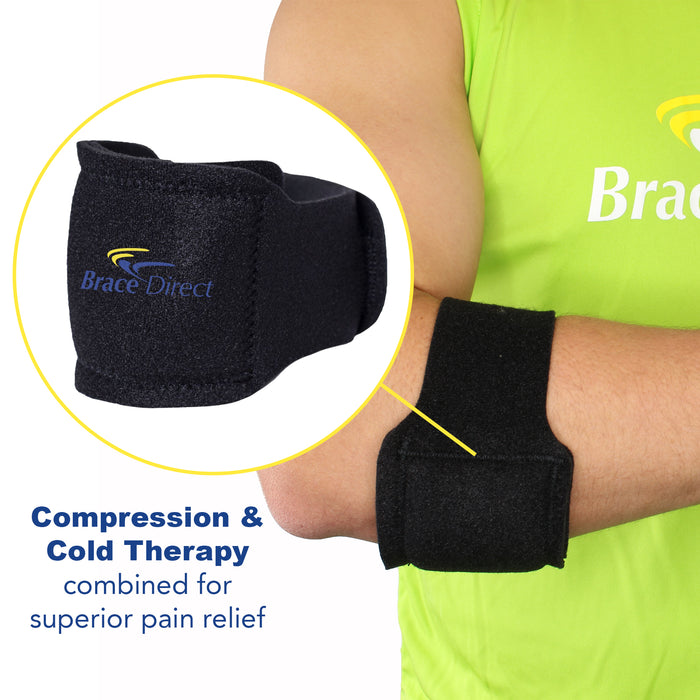 Brace Direct Cold Gel Tennis Elbow Brace - Cooling Pain Relief