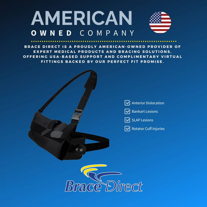 Brace Direct Immobilizer with Abductor - Professional Shoulder Support for Surgery Recovery