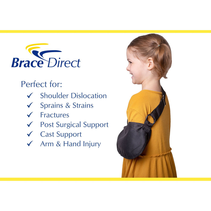 Brace Direct Pediatric Children's Arm Sling - Comfortable Support for Young Patients