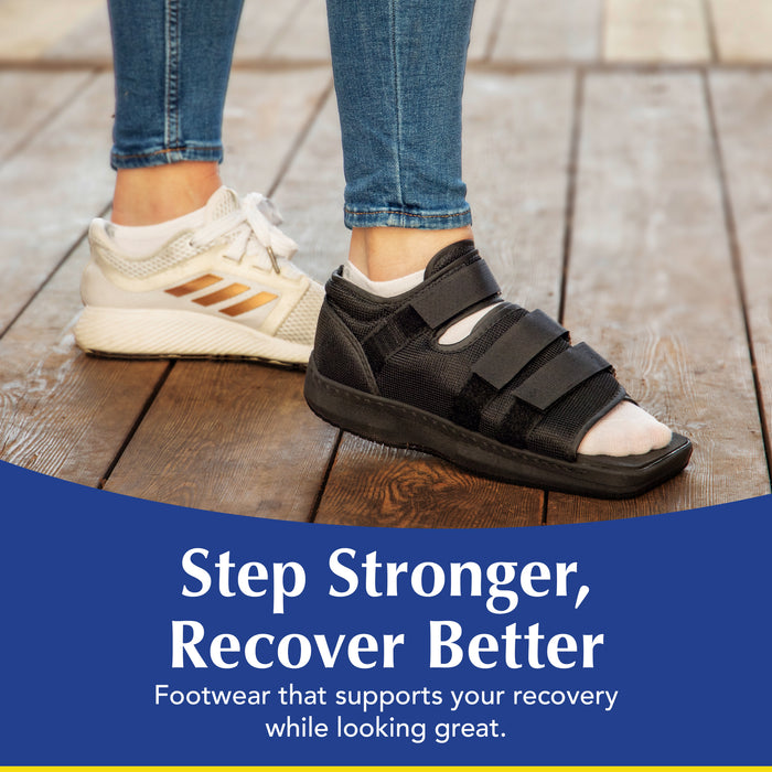 Brace Direct Post Op Shoe – Adjustable Support For Foot Surgery Recovery & Broken Toes