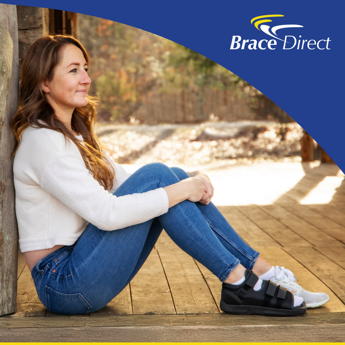 Brace Direct Post Op Shoe – Adjustable Support For Foot Surgery Recovery & Broken Toes
