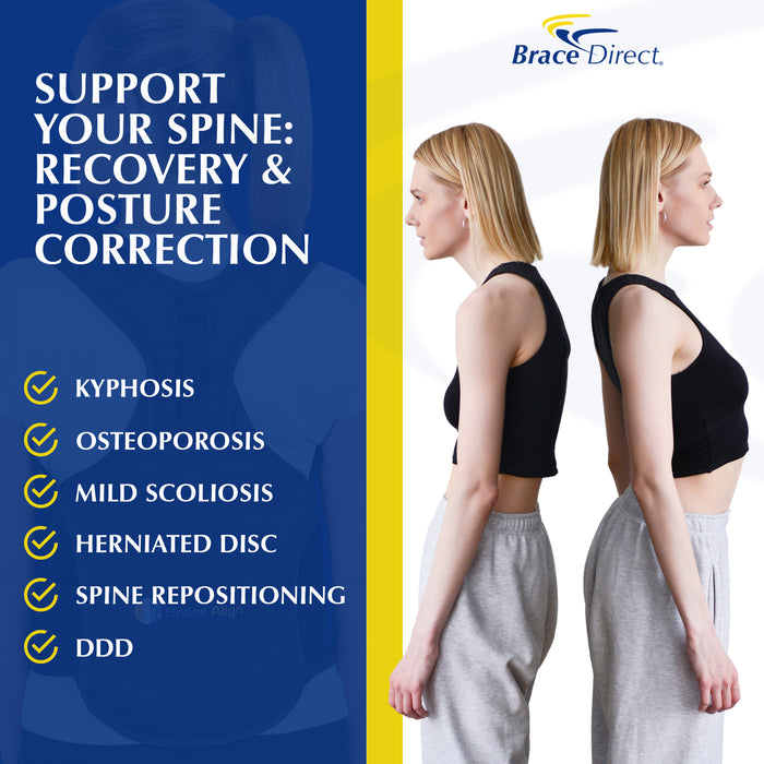 Brace Align Tlso Thoracic Back Support Brace L0456 L0457 - For Posture And Back Pain Relief