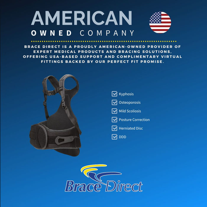 Brace Align Tlso Thoracic Back Support Brace L0456 L0457 - For Posture And Back Pain Relief