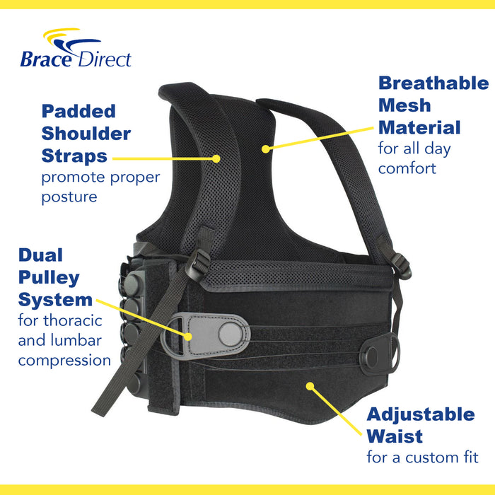 Brace Align Postural Correcting Tlso Back Brace Pdac Approved L0456, L0457