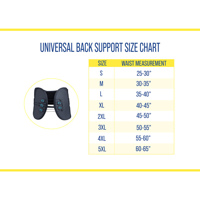 Brace Direct Low Profile Lumbar Back Support Brace