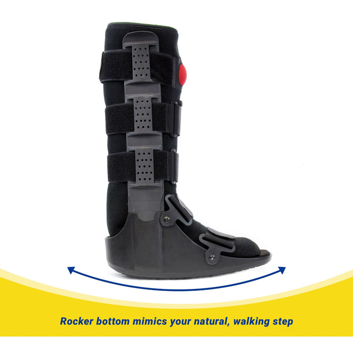 Brace Direct Wide Air Cam Fracture Boot Tall 2E - Wide Walking Boot For Foot And Ankle Injuries