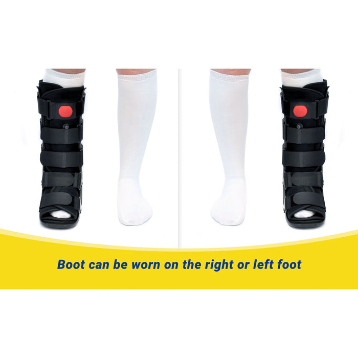 Brace Direct Wide Air Cam Fracture Boot Tall 2E - Wide Walking Boot For Foot And Ankle Injuries