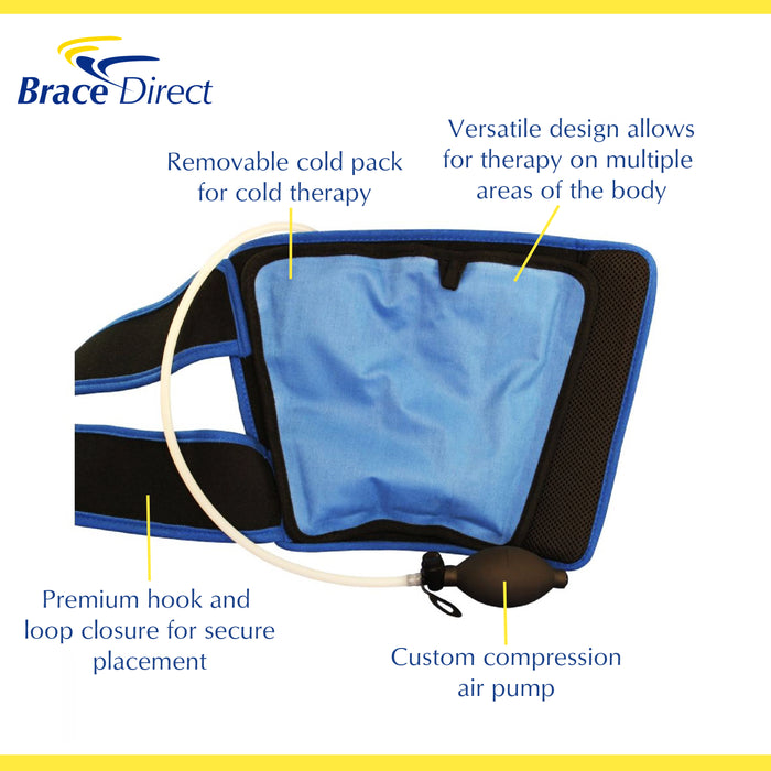 Brace Direct Cryotherapy Air Pump Thigh Wrap