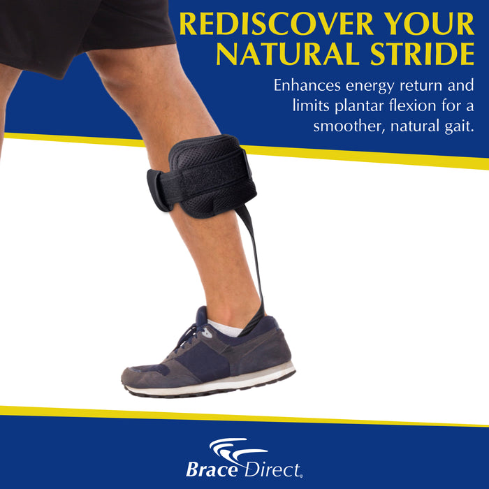Brace Direct Carbon Fiber AFO – Lightweight Support for Foot Drop and Enhanced Mobility