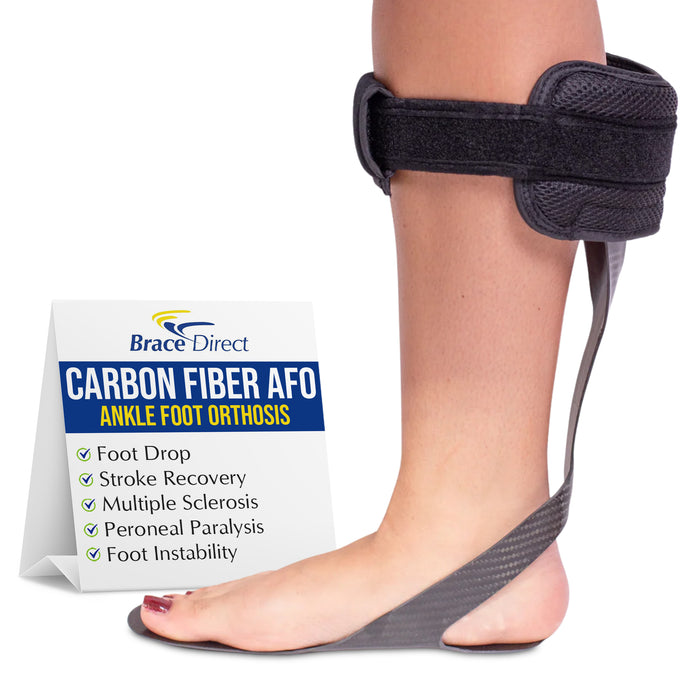 Brace Direct Carbon Fiber AFO – Lightweight Support for Foot Drop and Enhanced Mobility