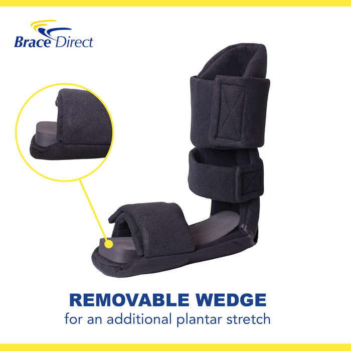 Brace Direct 90 Degree Comfort Padded Night Splint - Premium Relief for Plantar Fasciitis & Heel Pain