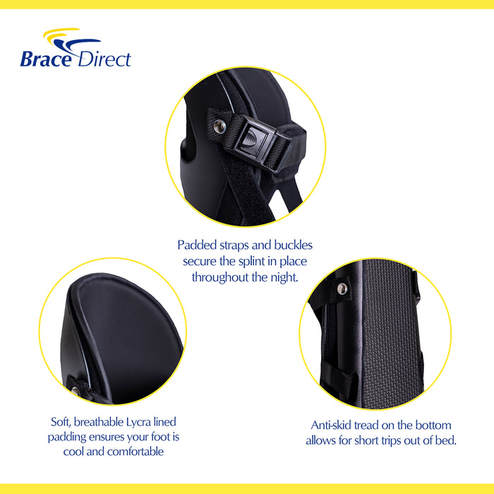Brace Direct Adjustable Posterior Night Splint for Plantar Fasciitis