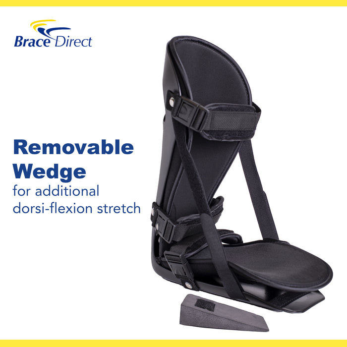 Brace Align Adjustable Night Splint L4396/L4397 - Support for Plantar Fasciitis, Achilles Tendonitis, and Foot Drop