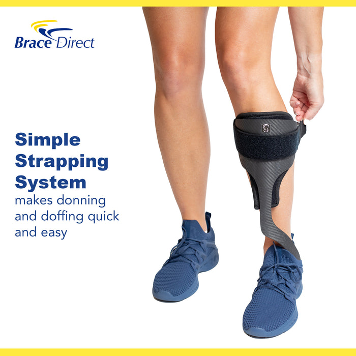 Guardian Elite AFO Rehabilitator L1932 - Lightweight Carbon Fiber AFO Brace for Foot Drop Recovery