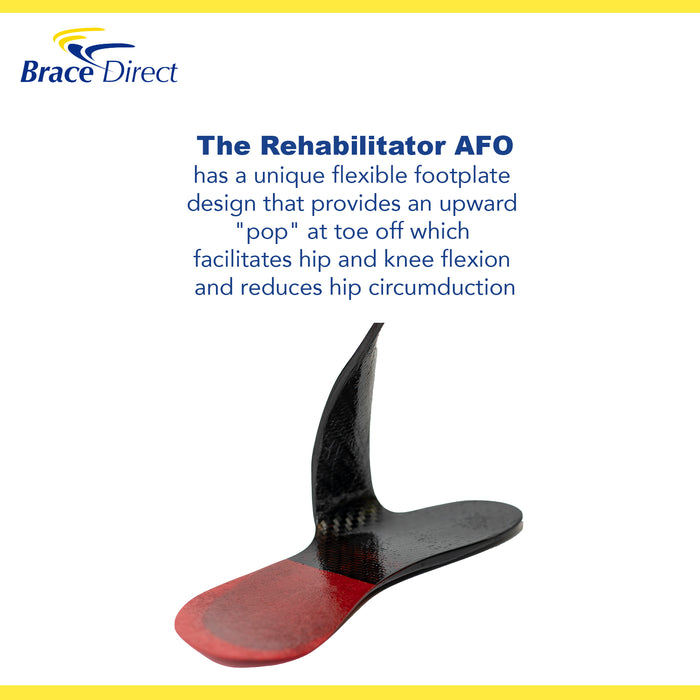 Elite Pro Rehabilitator AFO L1932 - AFO Brace for Ankle Contractures & Foot Drop