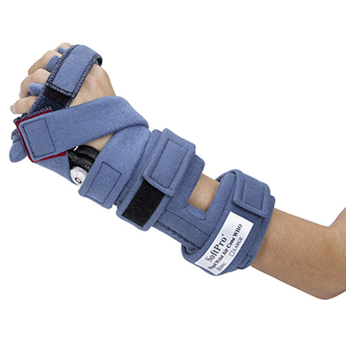 OCSI SoftPro Hinged Wrist Air Cone Hand Orthosis L3915, L3916 - Wrist Flexion Therapy Orthosis