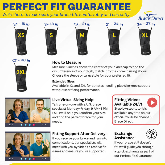 Breg Lateral Stabilizer Knee Support Brace for Patellar Tracking - A4467and Lateral Instability - Advanced Pain Relief