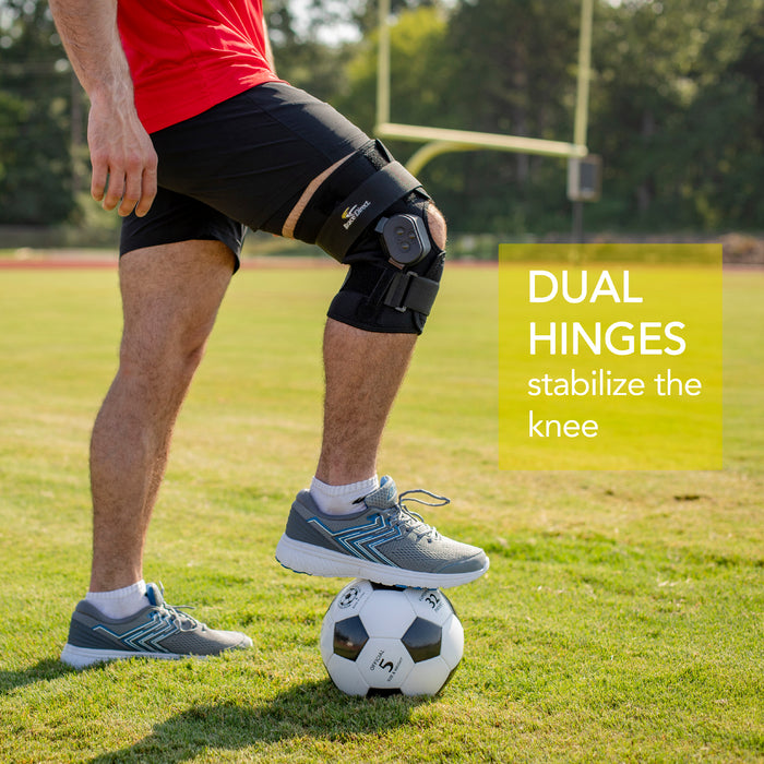 Brace Direct Neoprene Hinged Knee Brace - Advanced Support for Pain Relief & Joint Stability
