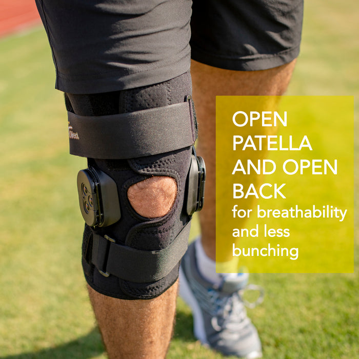 Brace Direct Neoprene Hinged Knee Brace - Advanced Support for Pain Relief & Joint Stability