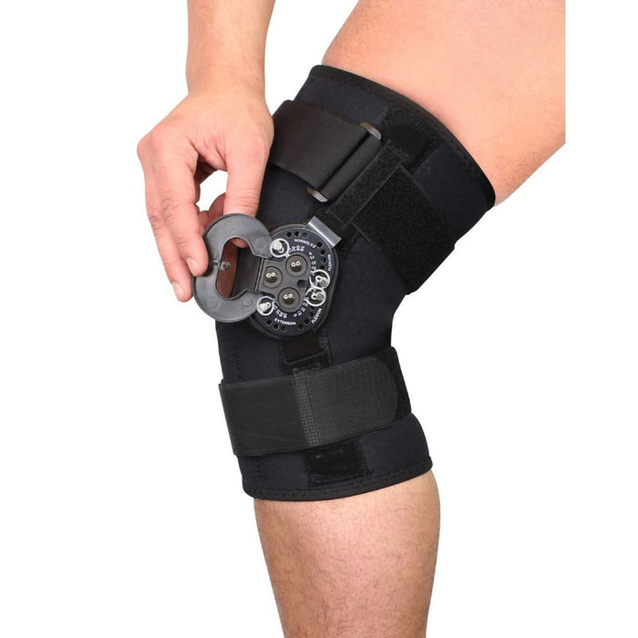 Brace Direct Neoprene Hinged Knee Brace - Advanced Support for Pain Relief & Joint Stability