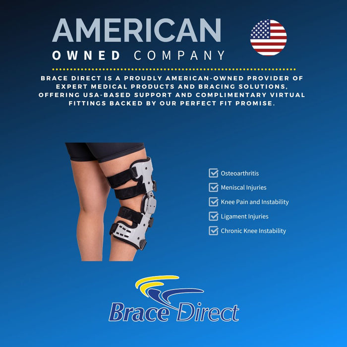 Brace Align Osteoarthritis Offloading Knee Brace L1843/L1851 - Advanced Unloader Support for Arthritis Relief