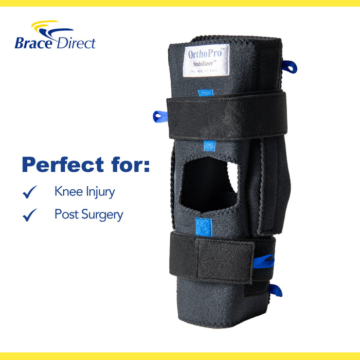 OrthoPro Wraparound Stabilizer Knee Brace L1832 - OCSI by Brace Direct - Advanced Recovery Support with ROM Control