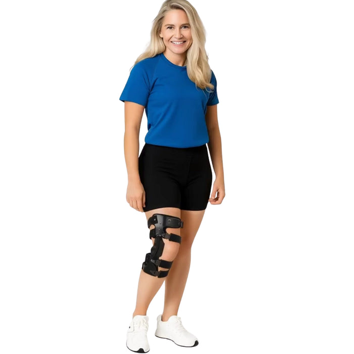 OAsis Rehabilitator Knee Brace – Universal Unloader for Post -TKA Recovery & Osteoarthritis Support L1843/L1851