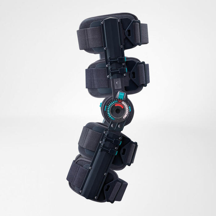 Bauerfeind OrthoPrax Knee Post-OP Pro - Adjustable ROM Knee Brace for Post-Surgery Stabilization