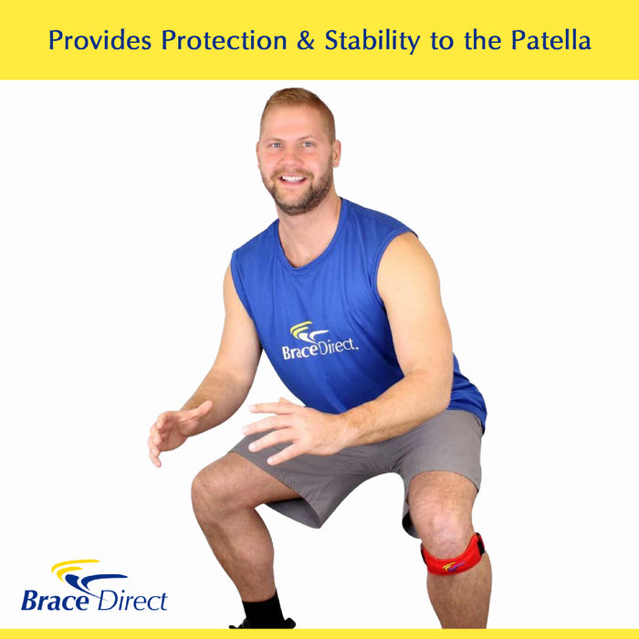 Brace Direct Patella Knee Strap - Targeted Relief for Patella Pain and Tendonitis