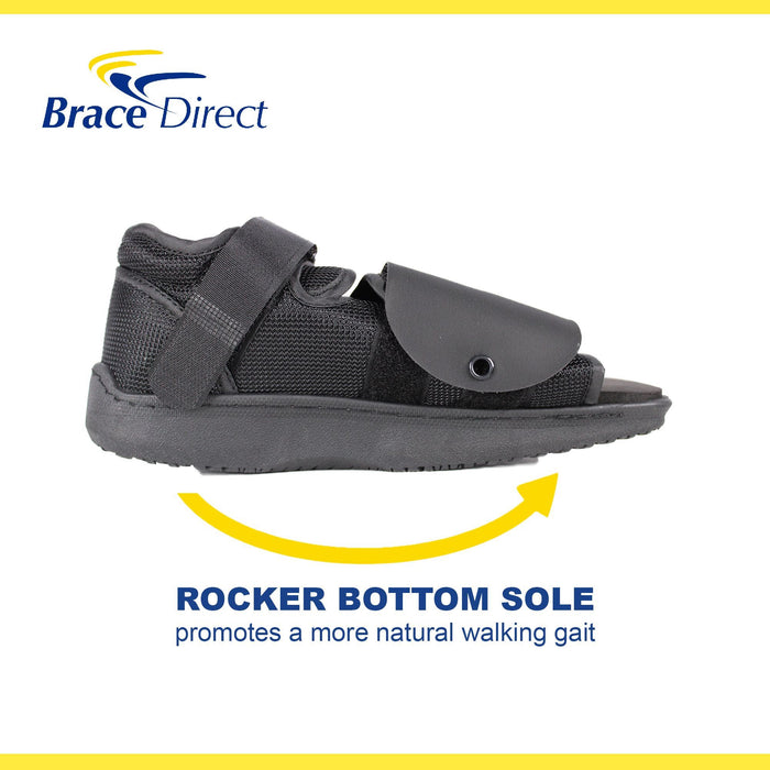 Brace Direct Deluxe Post Op Shoe - Medical-Grade Support For Foot Surgery Recovery