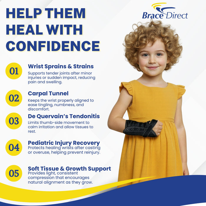 Brace Direct Pediatric Wrist Brace.