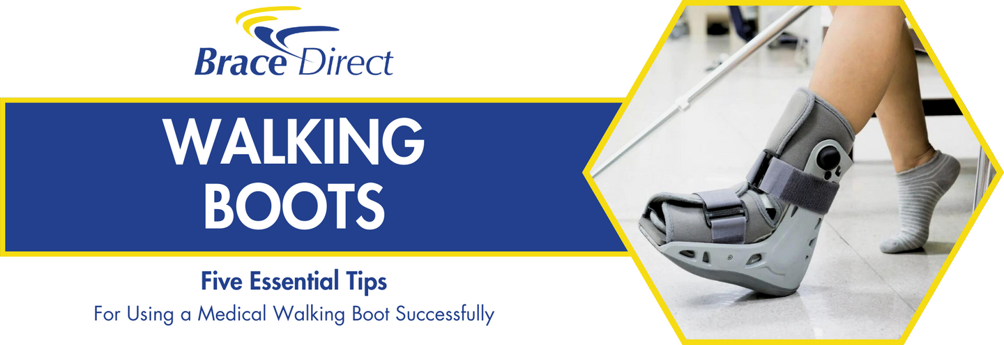 5 Tips For Wearing A Walking Boot - Brace Direct