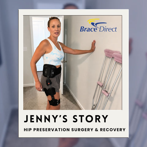 From Reddit to Recovery: How a Post-Op Hip Brace Helped Jenny Through Two Hip Surgeries
