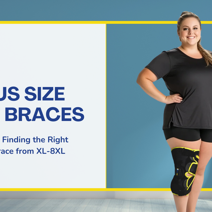 Plus Size Knee Brace Guide - XL-8XL