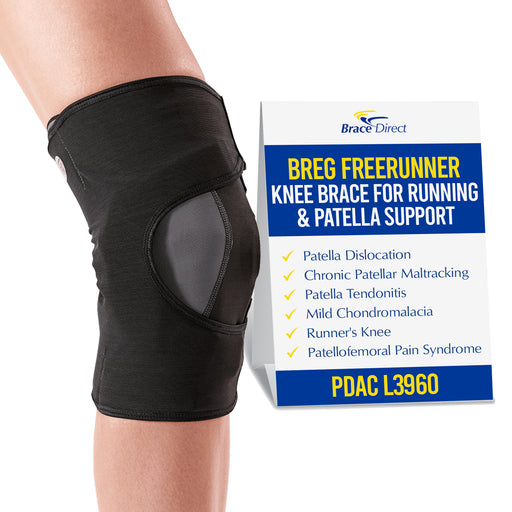 Breg FreeRunner L1820 Knee Brace | Best Knee Brace for Running and Patella Support