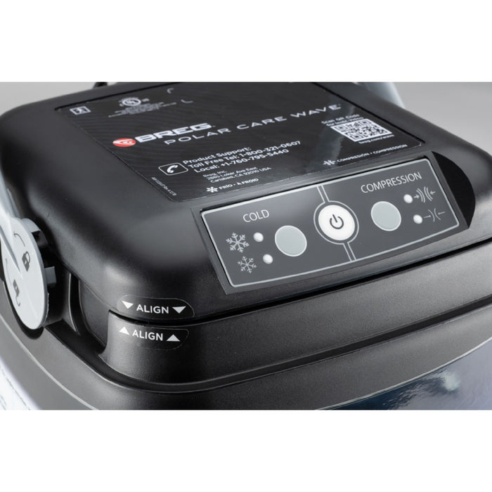 Breg Polar Care Wave with Universal Pad - Cold Compression Therapy for Pain and Swelling
