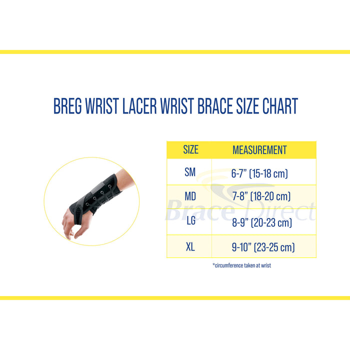 Breg Wrist Lacer Wrist Brace
