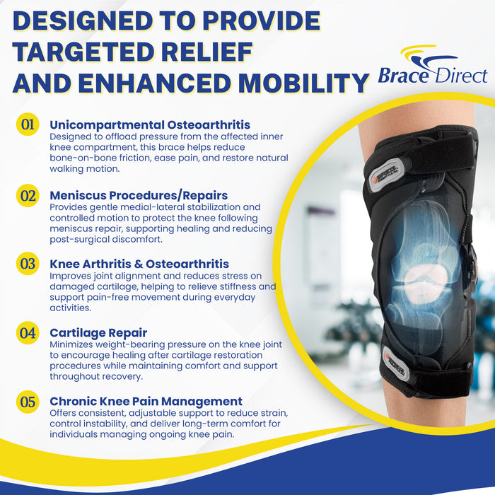 Breg Freestyle Arthritis Knee Brace | OA Unloader Support Brace (L1851/L1843)