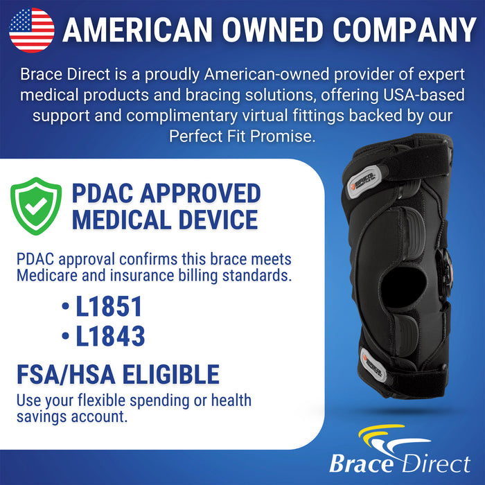 Breg Freestyle Arthritis Knee Brace | OA Unloader Support Brace (L1851/L1843)