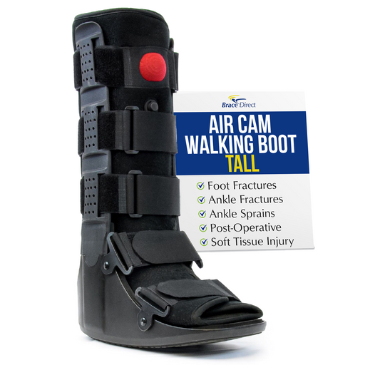 Brace Direct Air Cam Fracture Boot Tall - Comfortable Walking Boot For Foot And Ankle Injuries