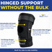Breg Airmesh Economy Hinged Pull-On Knee Brace - Sleeve L1810 L1812