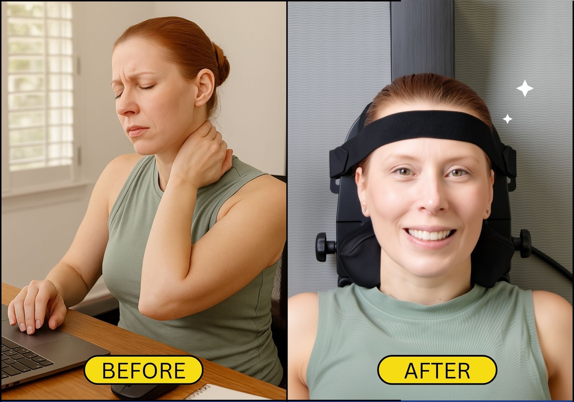 Brace Direct Cervical Traction Unit - Professional Grade At-Home Neck ...